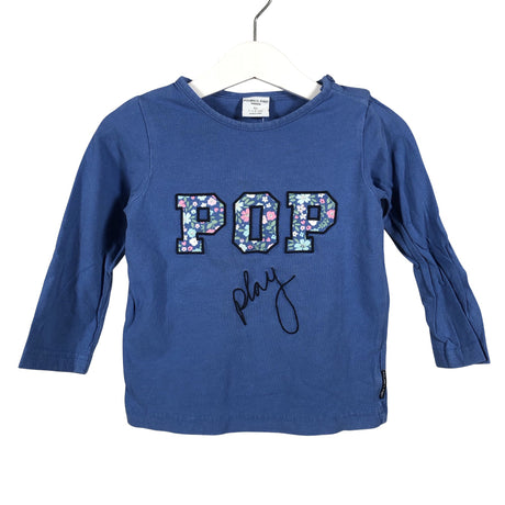 Unisex Polarn O. Pyret - Trikoopaita, koko 80 - 86 - Sininen ()