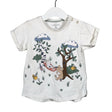 Unisex Polarn O. Pyret - T-paita, koko 74 - 80 - Valkoinen ()