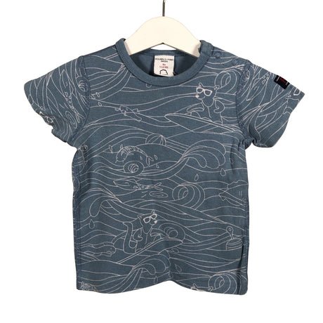 Unisex Polarn O. Pyret - T-paita, koko 80 - 86 - Vaaleansininen ()