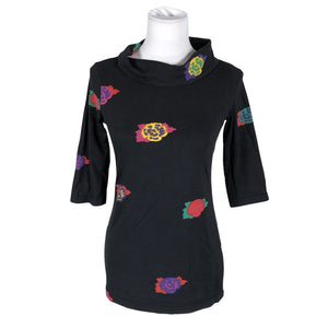 Naisten Marimekko - Trikoopaita, koko 36 - Musta (1)