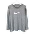 Unisex Nike - Urheilupaita, pitkät hihat, koko 128 - 134 - Harmaa ()