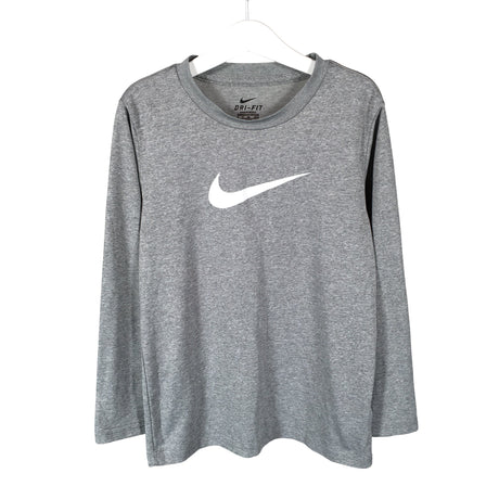 Unisex Nike - Urheilupaita, pitkät hihat, koko 128 - 134 - Harmaa ()