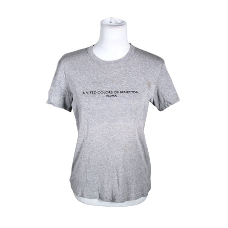 Naisten Benetton - T-paita, koko 38 - Harmaa ()