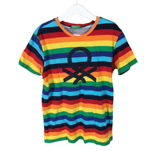 Unisex Benetton - T-paita, koko 134 - 140 - Sininen (1)