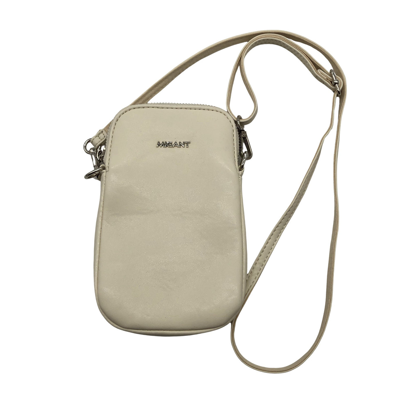 Naisten Migant - Olkalaukku, koko Mini - Beige (1)