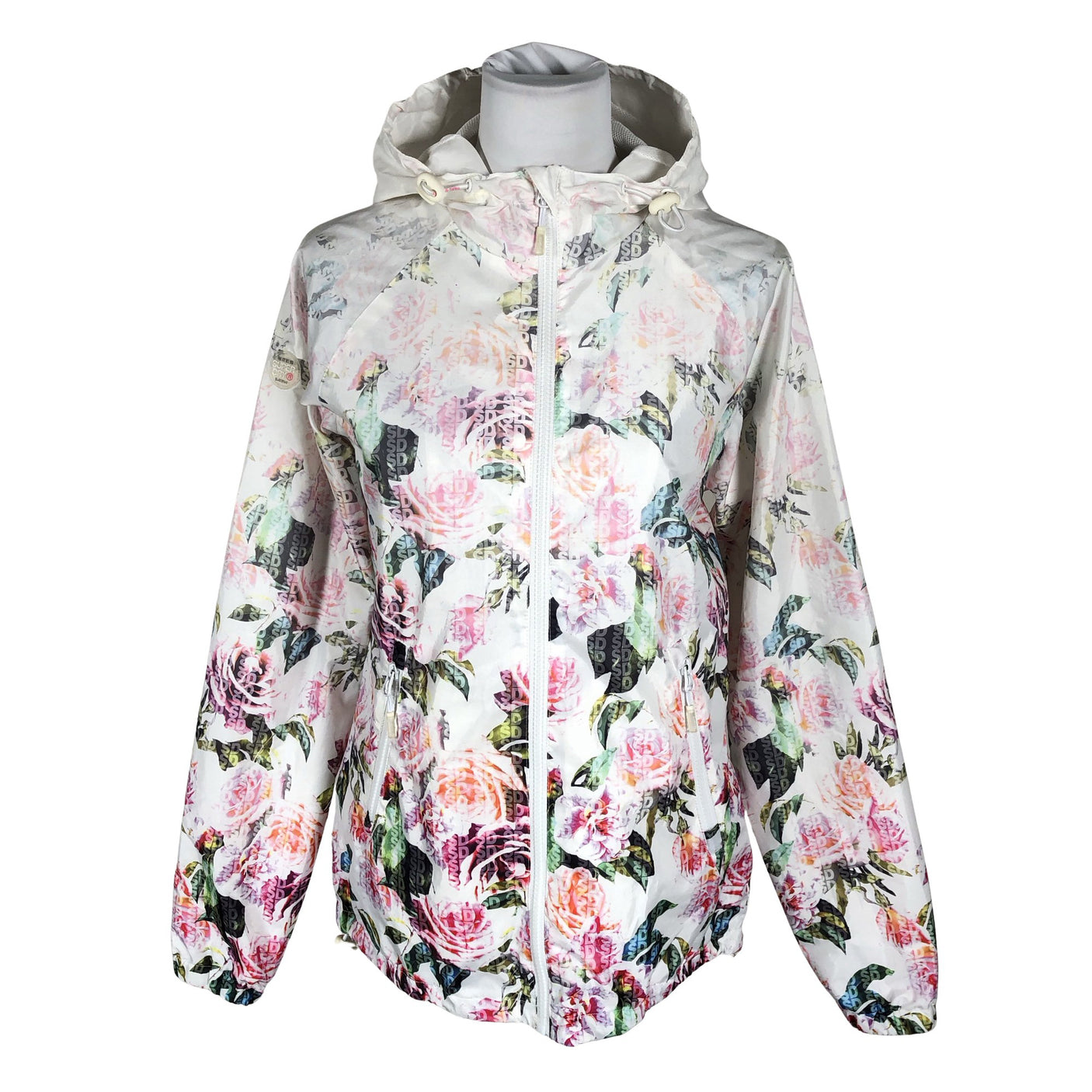 Naisten Superdry - Ulkoilutakki, koko 36 - Valkoinen (1)