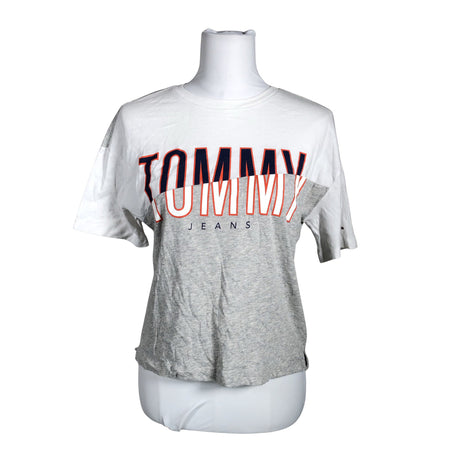 Naisten Tommy Jeans (Tommy Hilfiger) - T-paita, koko 34 - Harmaa ()