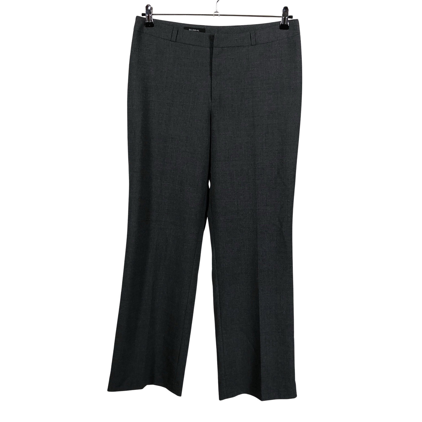 Naisten Global - Suorat housut, koko 42 - Harmaa (1)
