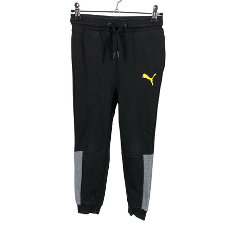 Unisex Puma - Collegehousut, koko 122 - 128 - Musta ()