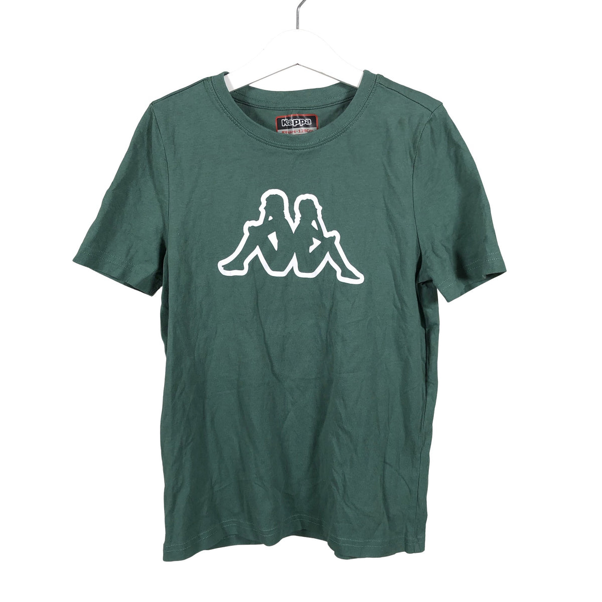 Unisex Kappa - T-paita, koko 122 - 128 - Vihreä (1)