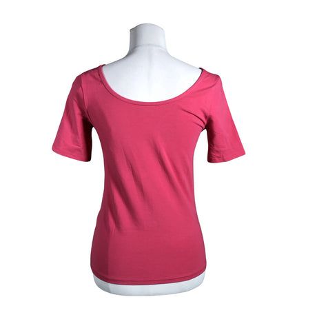 Naisten Benetton - T-paita, koko 36 - Pinkki (2)