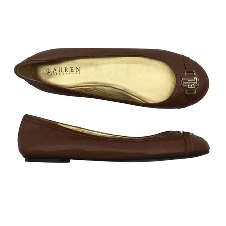 Naisten Lauren Ralph Lauren - Ballerinat, koko 40 - Ruskea ()