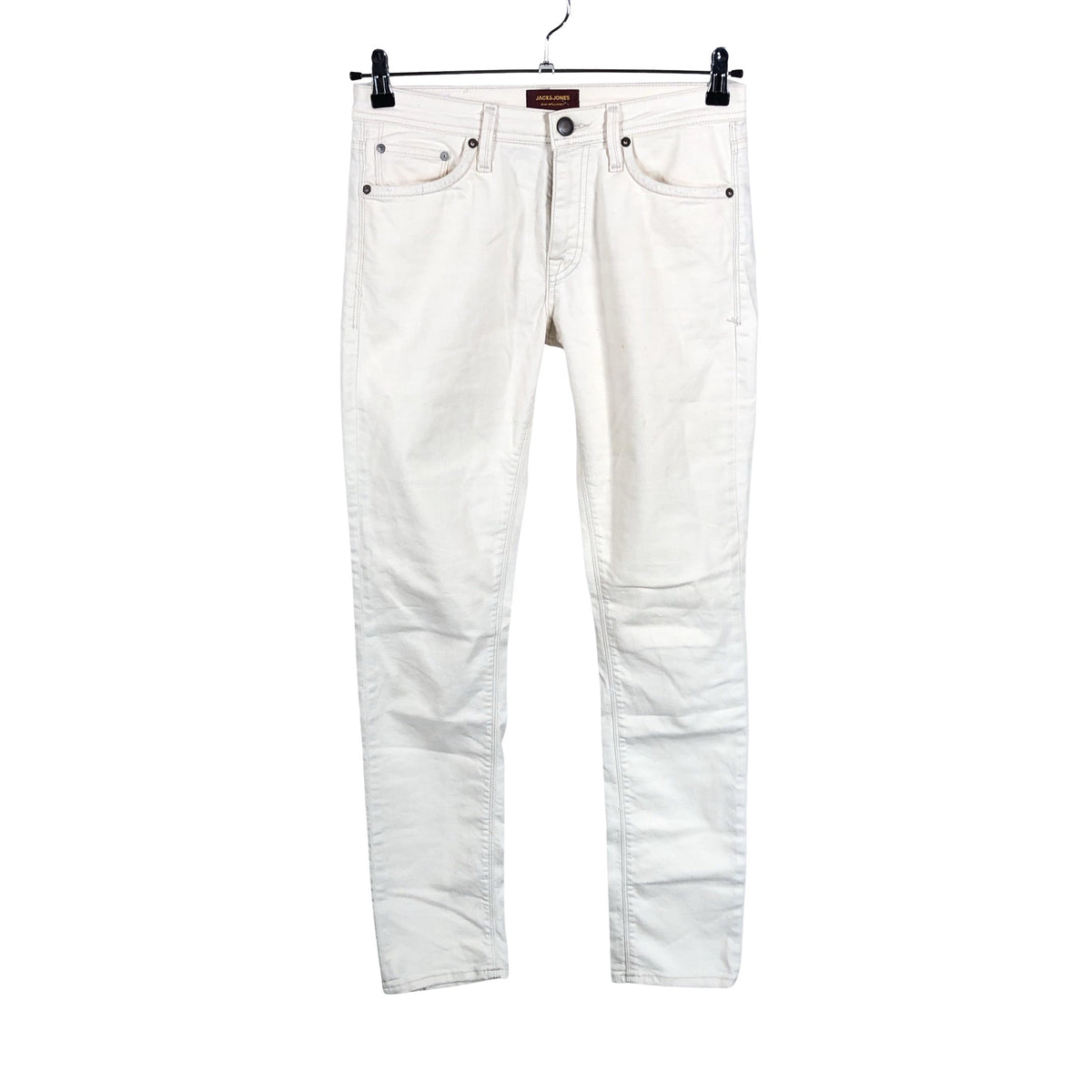 Miesten Jack & Jones - Farkut, koko W30 - Luonnonvalkoinen (1)