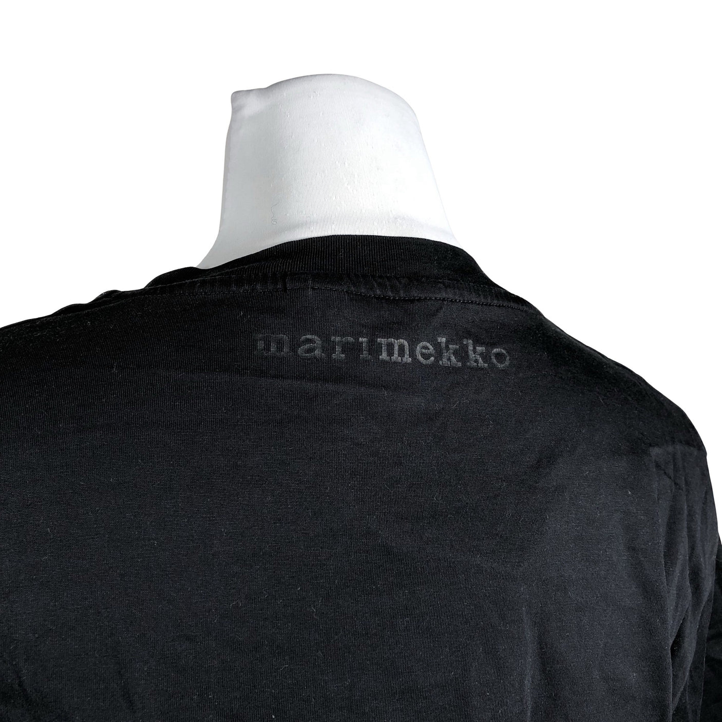Naisten Marimekko - T-paita, koko 40 - Musta (2)