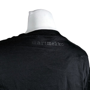 Naisten Marimekko - T-paita, koko 40 - Musta (2)