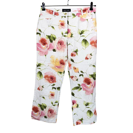 Naisten Gerry Weber - Kangashousut, koko 38 - Valkoinen ()