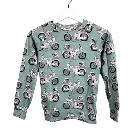 Unisex Taimi - Collegepaita, koko 140 - 146 - Vihreä ()