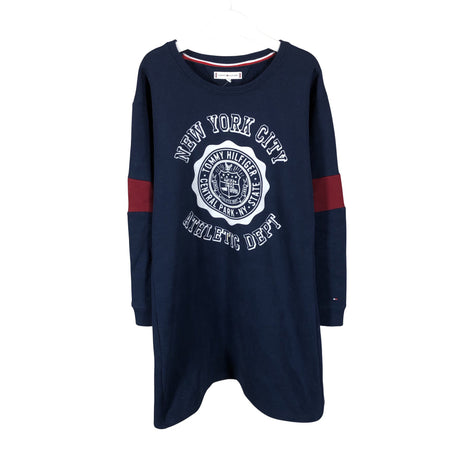 Tyttöjen Tommy Hilfiger - Collegemekko, koko 146 - 152 - Sininen ()