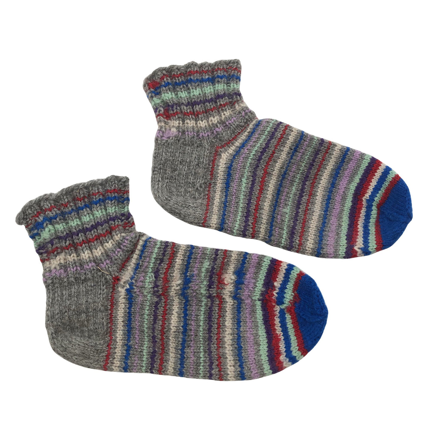 Unisex Handmade - Villasukat, koko 37 - Harmaa (1)
