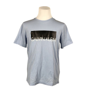 Naisten Calvin Klein - T-paita, koko 40 - Vaaleansininen (1)