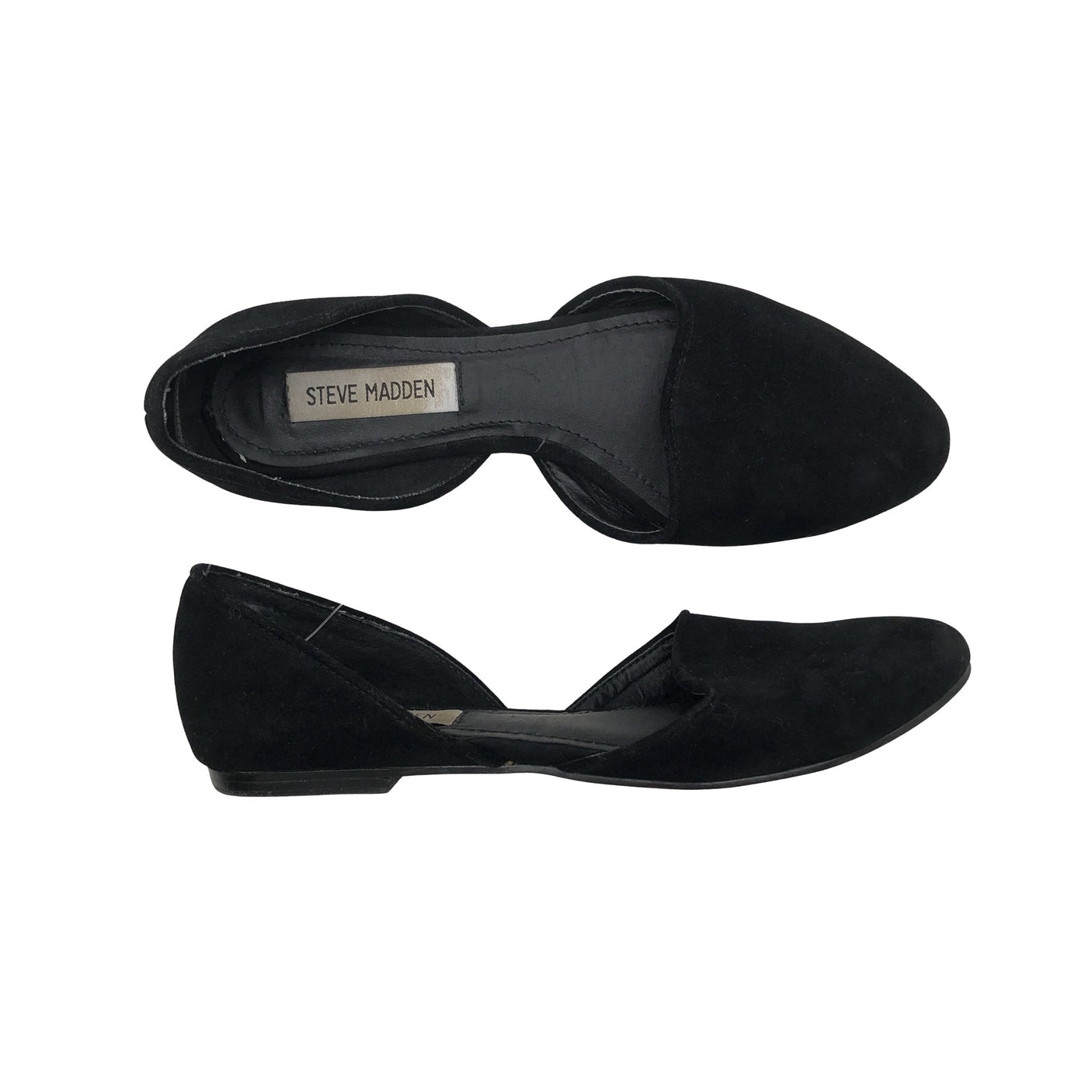 Naisten Steve Madden - Ballerinat, koko 37 - Musta (1)