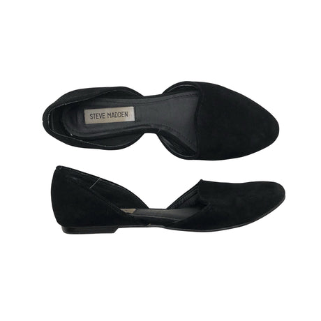 Naisten Steve Madden - Ballerinat, koko 37 - Musta ()