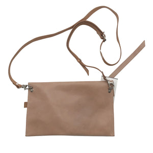 Naisten PIHKA Collection - Olkalaukku, koko Mini - Beige (3)
