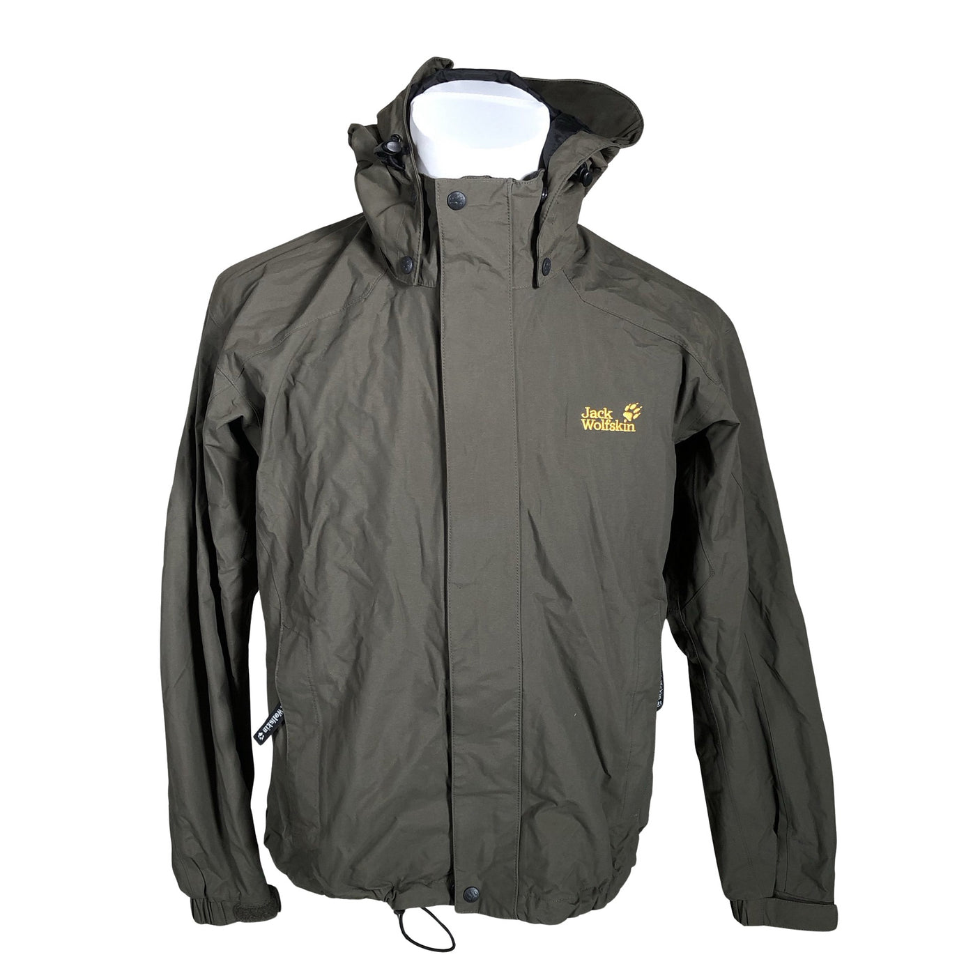 Miesten Jack Wolfskin - Ulkoilutakki, koko S - Vihreä (1)