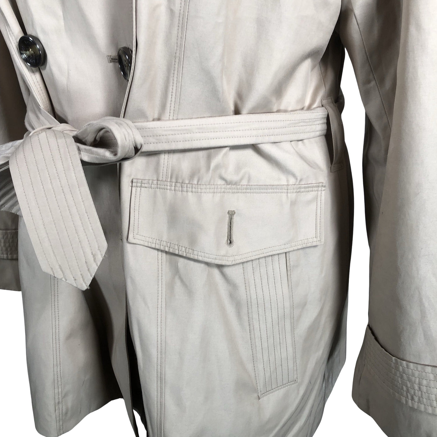 Naisten London Fog - Trenssitakki, koko 42 - Beige (2)