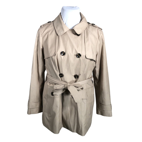 Naisten London Fog - Trenssitakki, koko 42 - Beige ()