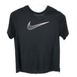 Tyttöjen Nike - Urheilupaita, lyhyet hihat, koko 158 - 164 - Musta ()