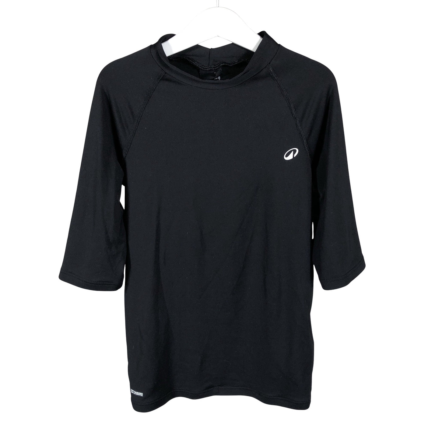 Unisex Tribord - Urheilupaita, lyhyet hihat, koko 152 - 158 - Musta (1)
