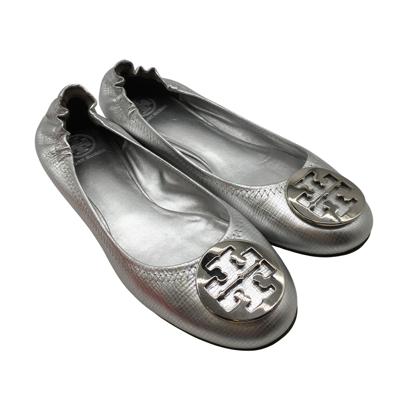 Naisten Tory Burch - Ballerinat, koko 40 - Hopea (2)