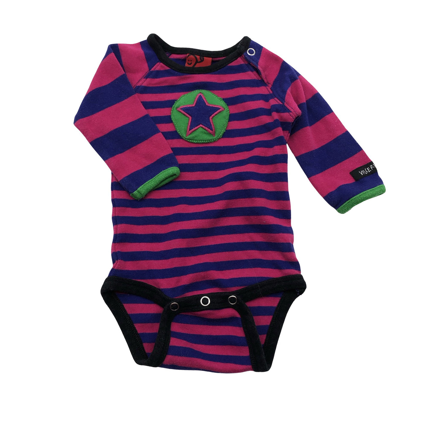 Tyttöjen Villervalla - Body, koko 50 - 56 - Sininen (1)