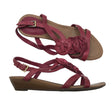 Naisten Clarks - Sandaalit, koko 38 - Viininpunainen ()
