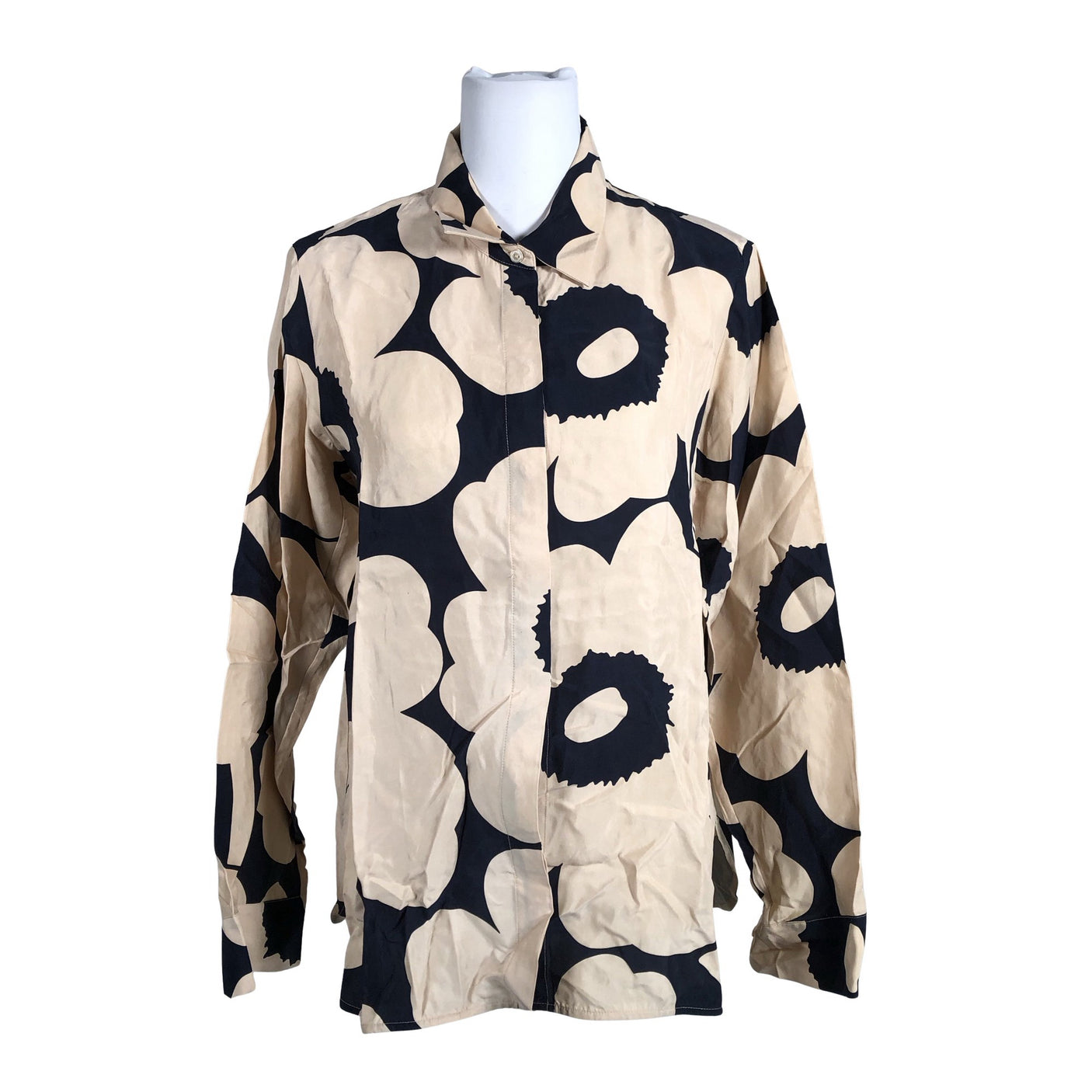 Naisten Marimekko - Kauluspaita, koko 40 - Sininen (1)