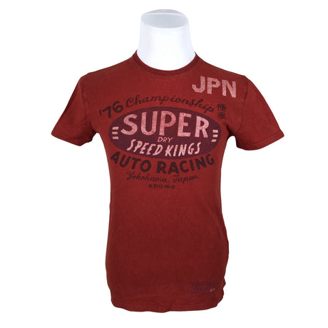 Miesten Superdry - T-paita, koko S - Punainen ()