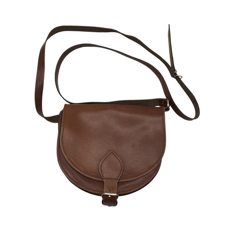Naisten Handmade - Olkalaukku, koko Mini - Ruskea ()
