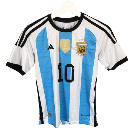 Poikien Adidas - Urheilupaita, lyhyet hihat, koko 158 - 164 - Vaaleansininen ()