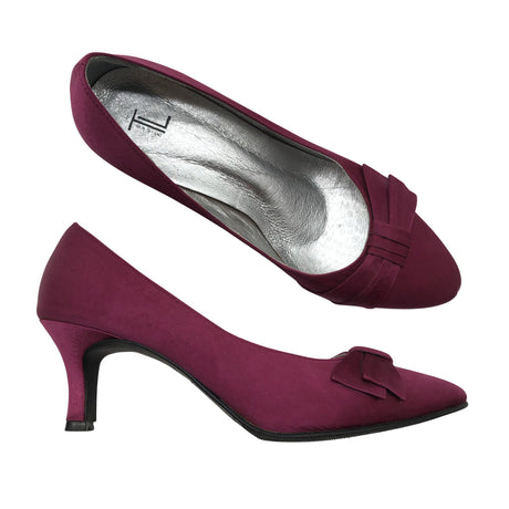 Naisten Trendy Line - Juhlakorkokengät, koko 38 - Violetti ()