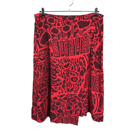 Naisten Marimekko - Kangashame, koko 44 - Punainen ()