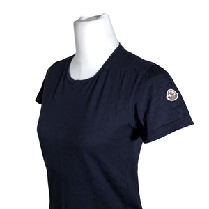 Naisten Moncler - T-paita, koko 36 - Sininen (2)