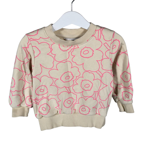 Tyttöjen Marimekko - Collegepaita, koko 80 - 86 - Beige ()