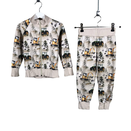 Poikien Handmade - Verryttelytakki, koko 98 - 104 - Harmaa ()