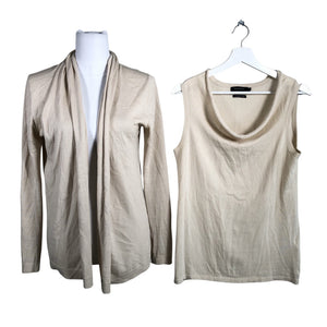 Naisten Andiata - Neuletakki, koko 36 - Beige (1)