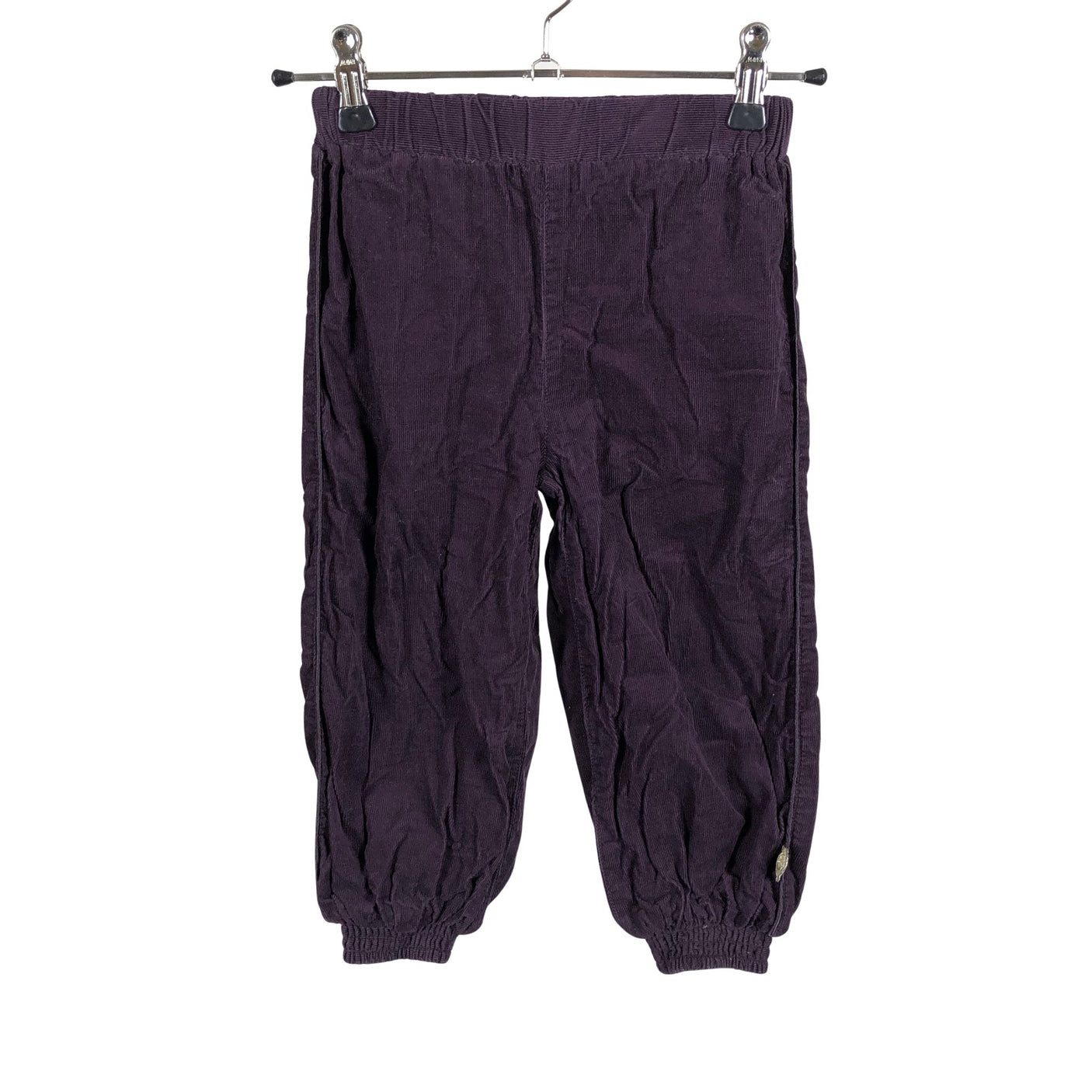 Tyttöjen POMPdeLUX - Samettihousut, koko 92 - 98 - Violetti (1)