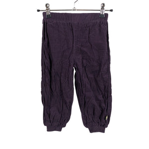 Tyttöjen POMPdeLUX - Samettihousut, koko 92 - 98 - Violetti (1)