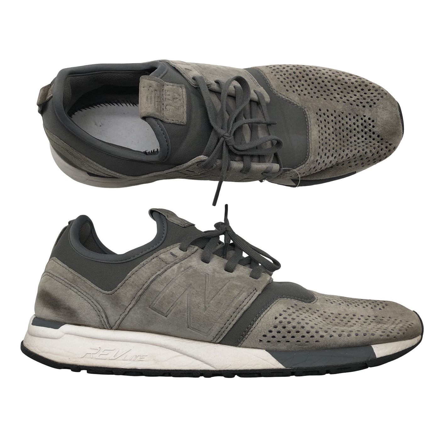 Miesten New Balance - Lenkkarit, koko 44 - Harmaa (1)