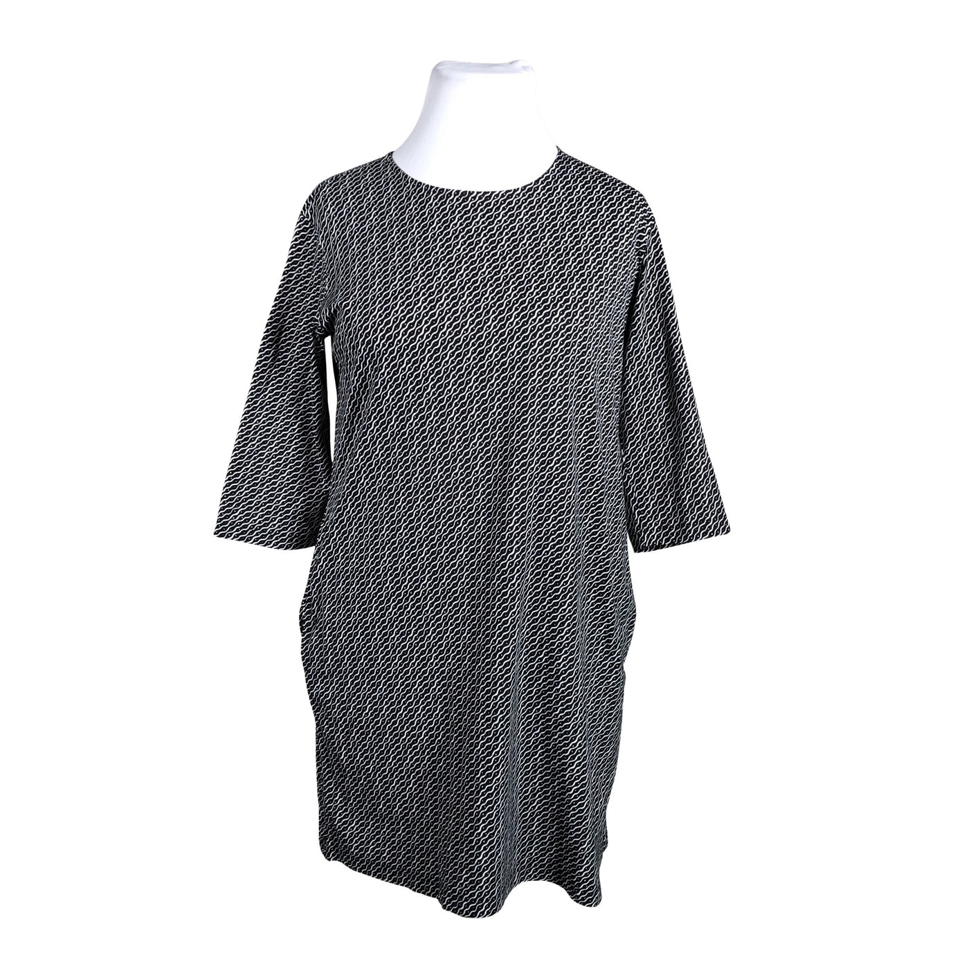 Naisten Marimekko - Trikoomekko, koko 42 - Musta (1)