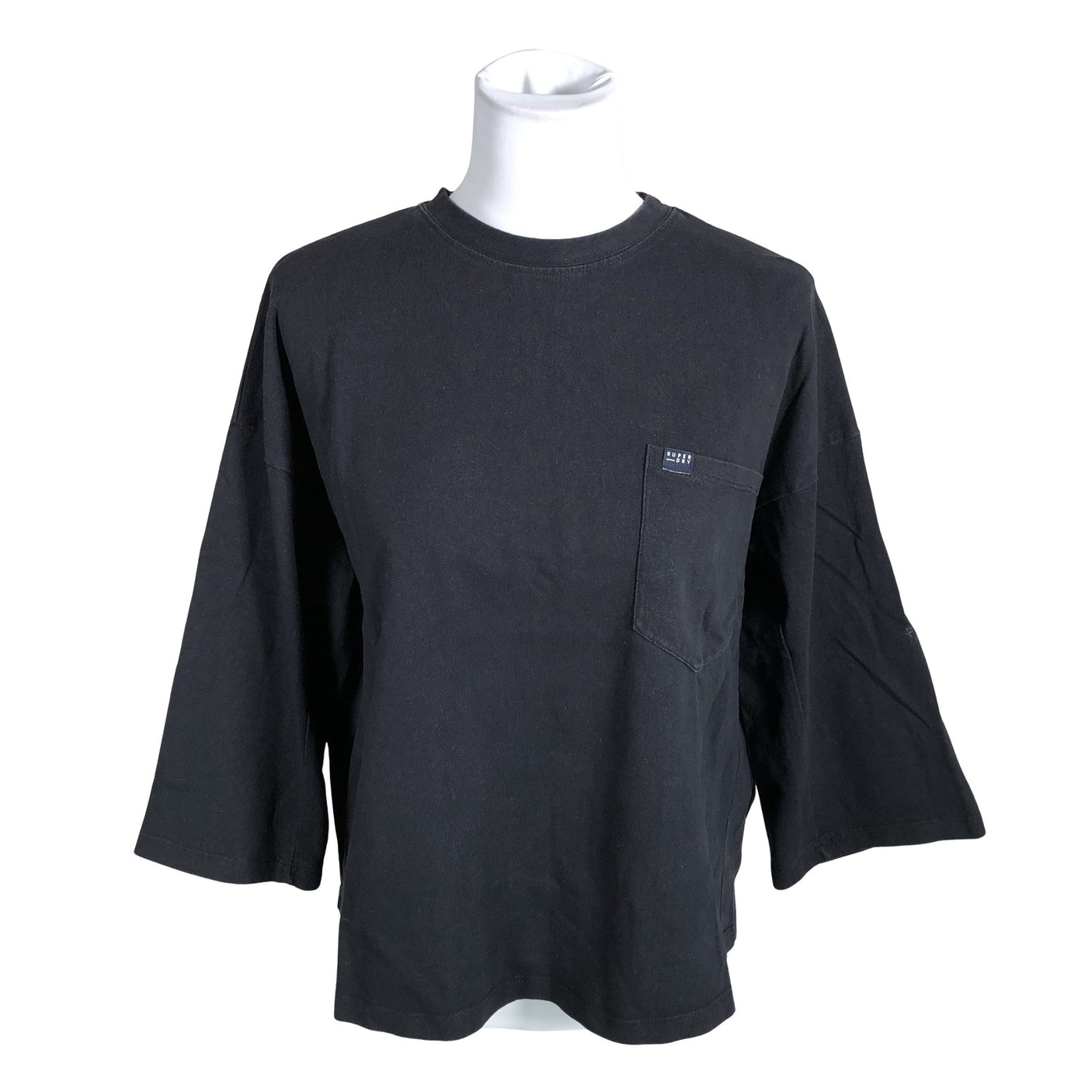 Naisten Superdry - Trikoopaita, koko 38 - Musta (1)